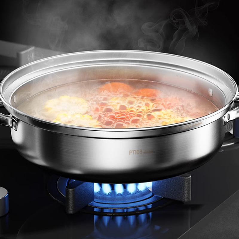 Three-Tier Stainless Steel Food Steamer - product view 5