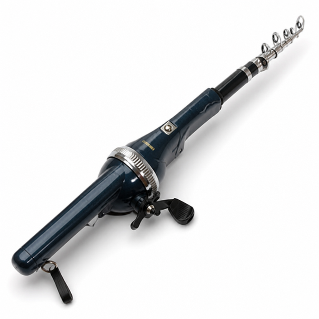 Compact Telescopic Fishing Rod and Reel Kit - product view 6