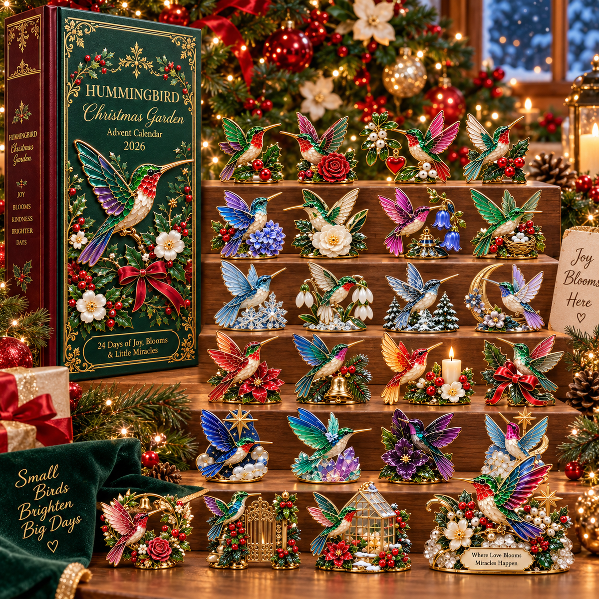 Hearthlight Hummingbird Garden advent calendar, gallery image 1