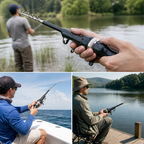 Compact Telescopic Fishing Rod and Reel Kit - product view 5