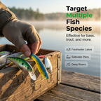 Multi-Piece Predator Fishing Lure Kit - product view 4