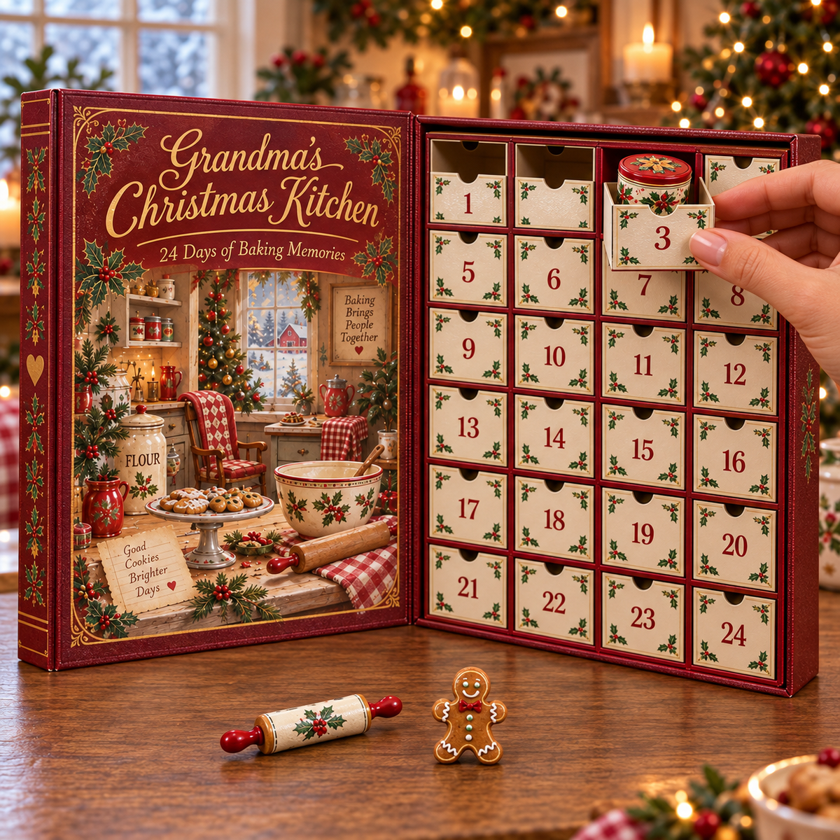 Hearthlight Christmas Kitchen advent calendar, gallery image 2