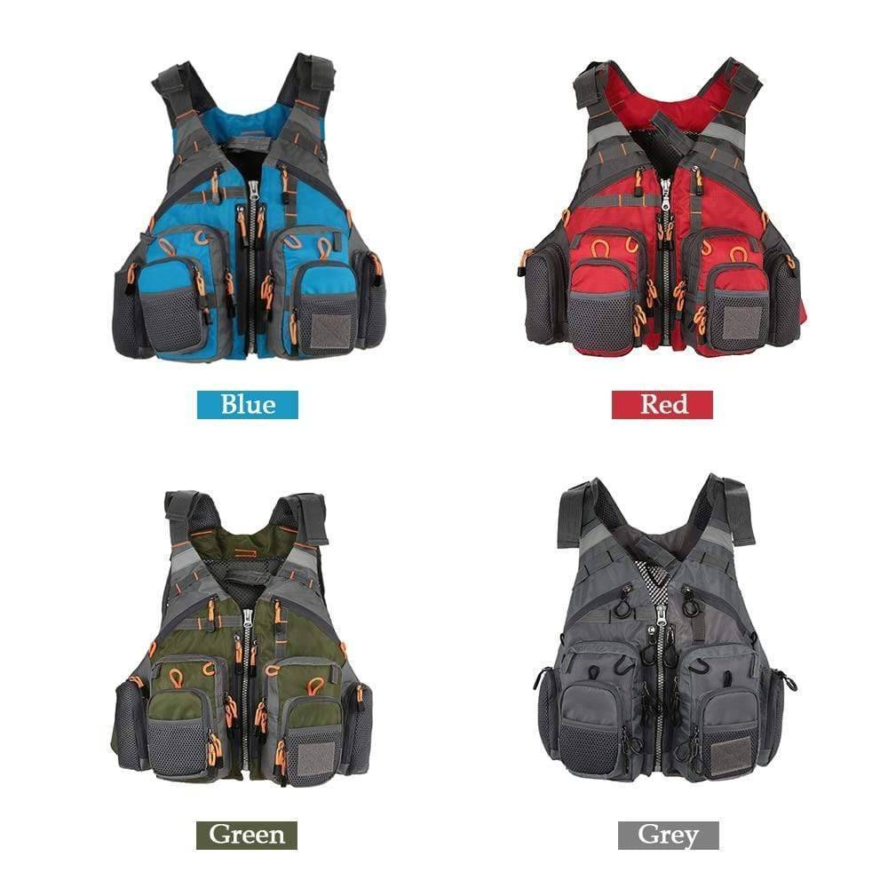 Adjustable Multi-Pocket Fishing Vest - product view 9