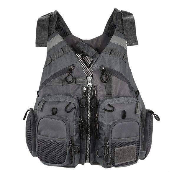 Adjustable Multi-Pocket Fishing Vest - product view 10