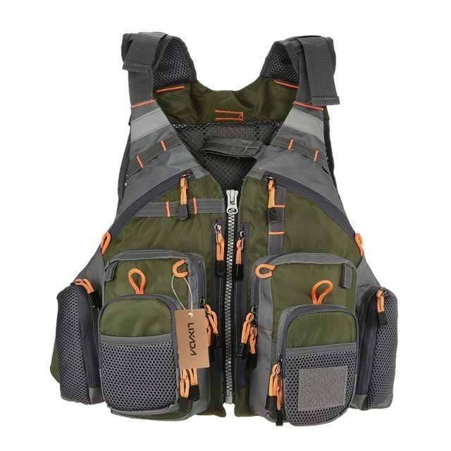 Adjustable Multi-Pocket Fishing Vest - product view 13