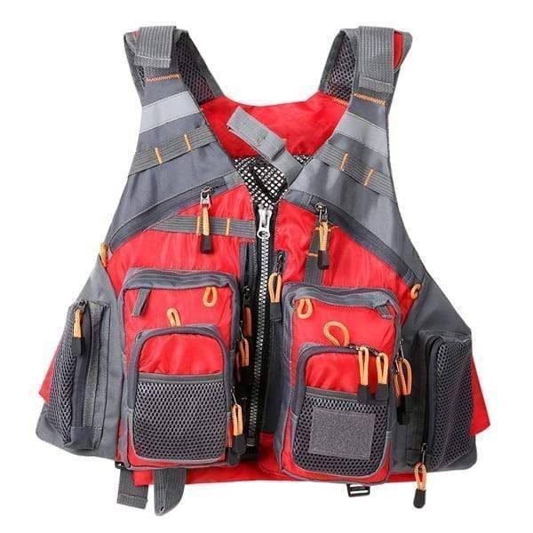 Adjustable Multi-Pocket Fishing Vest - product view 4