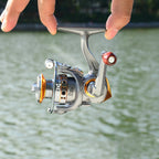 Compact Fishing Reel with Alloy Spool - product view 12