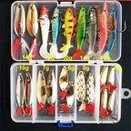 Mixed Fishing Lure Kit with Tackle Box - product view 3