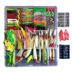 Mixed Fishing Lure Kit with Tackle Box - product view 6