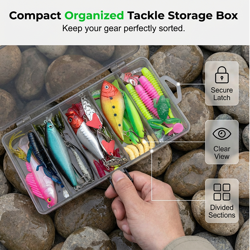 Multi-Piece Predator Fishing Lure Kit - product view 5