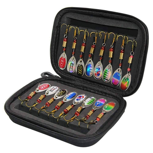 16-Piece Spoon Lure Set with Storage Case - product view 1