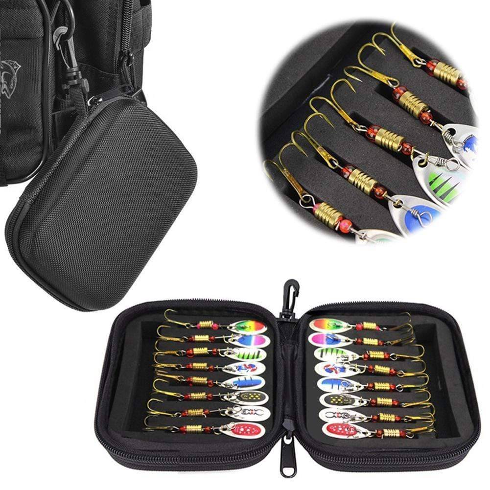 16-Piece Spoon Lure Set with Storage Case - product view 2