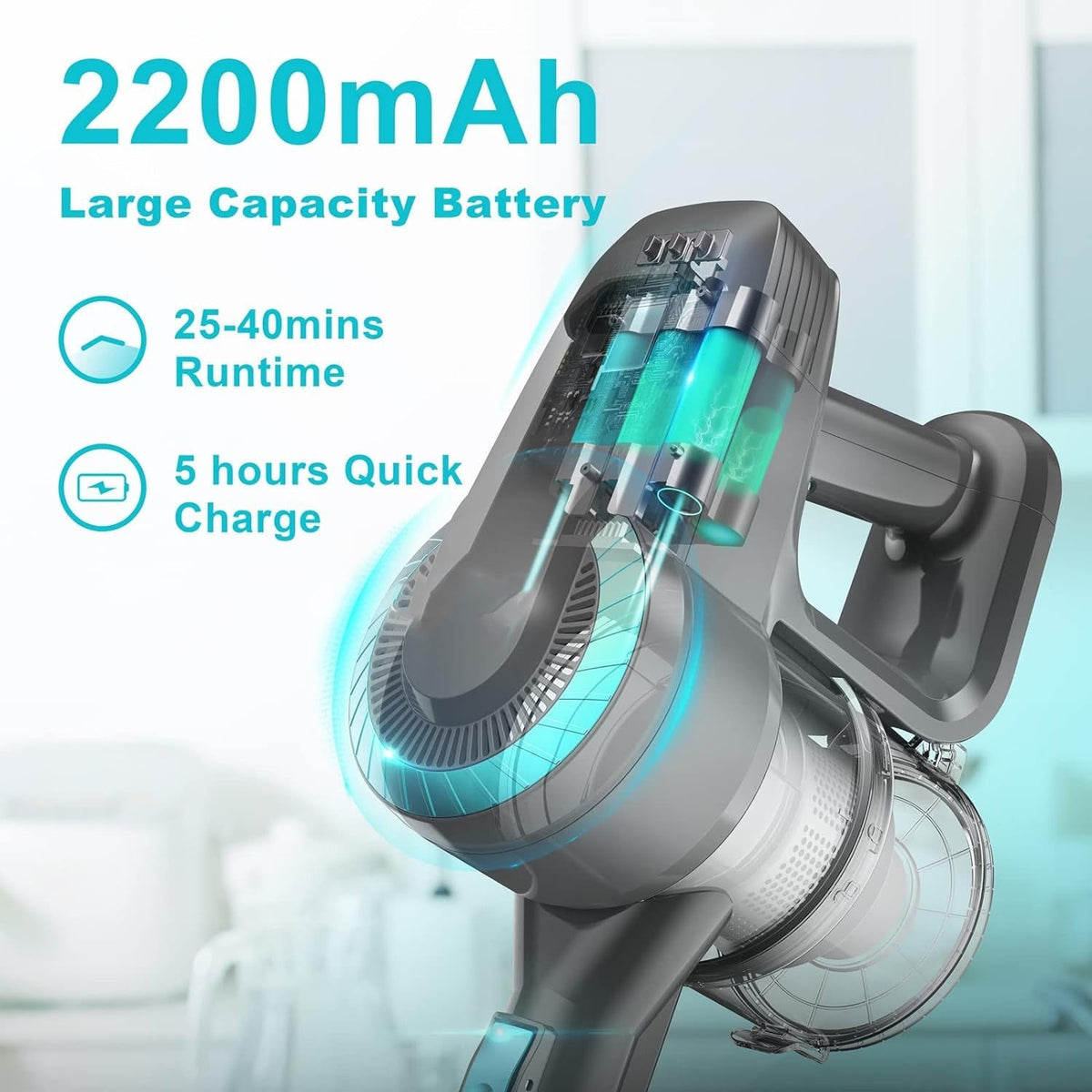 Lightweight Cordless Stick & Handheld Vacuum - product detail 9