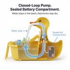 Circulating Water Play Sink and Fishing Game - product view 3