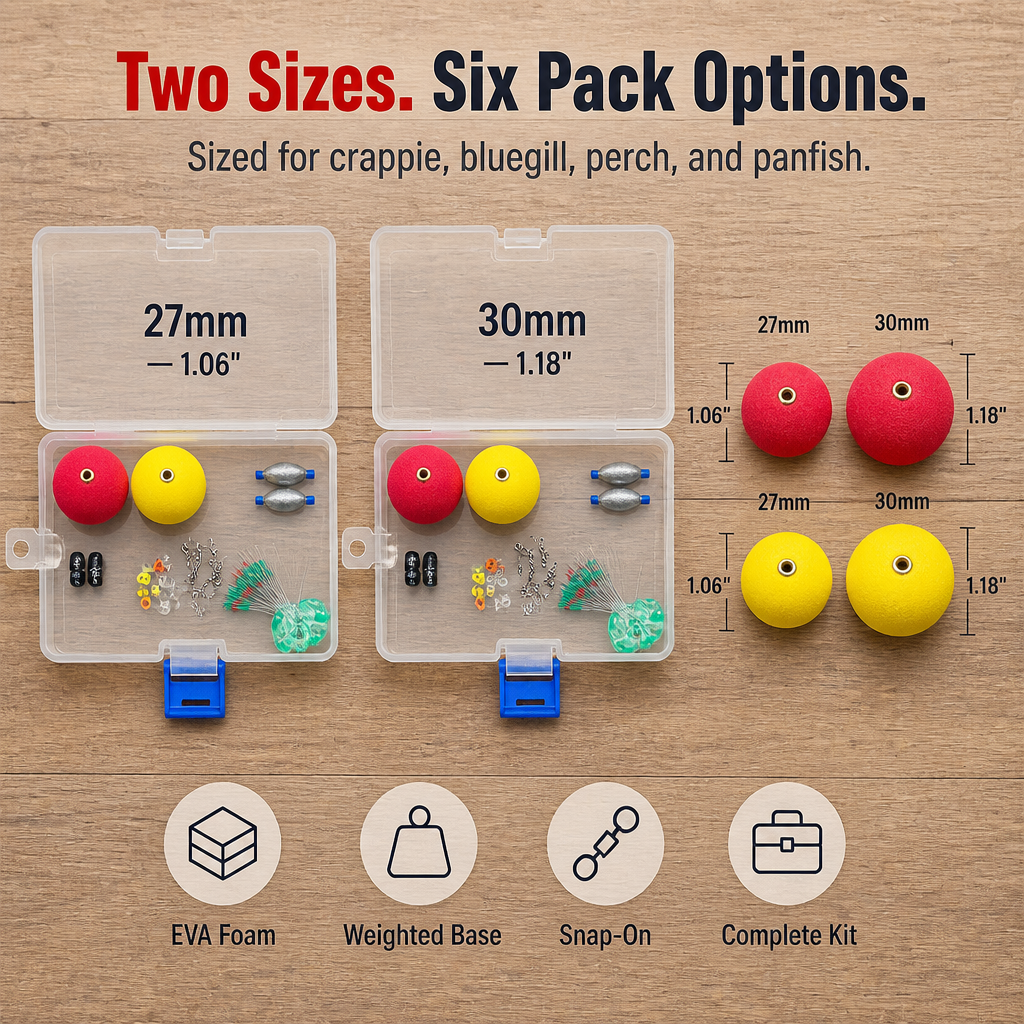 Weighted EVA Bobber and Rigging Kit - product view 6