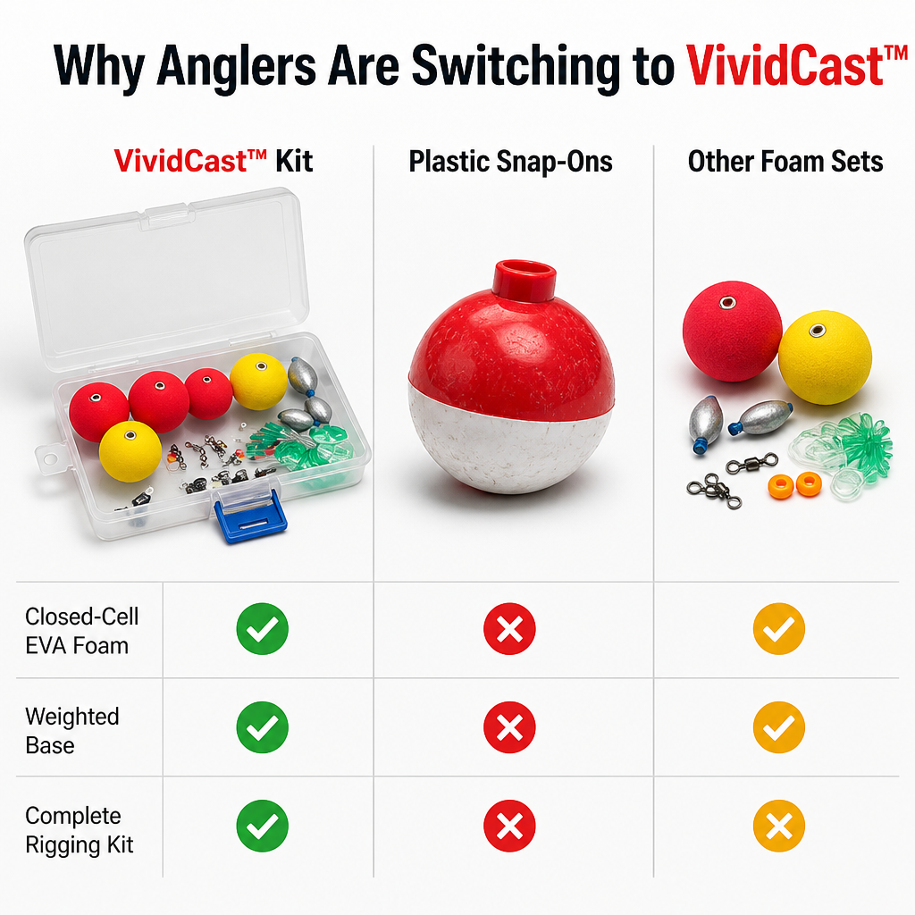 Weighted EVA Bobber and Rigging Kit - product view 7