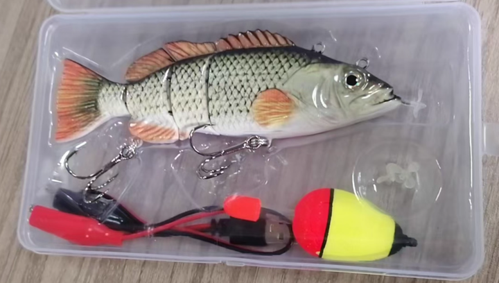 USB-Rechargeable Swimming Fishing Lure - product view 7