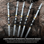 Compact Telescopic Carbon Fiber Fishing Rod - product view 1