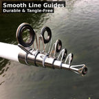 Compact Telescopic Carbon Fiber Fishing Rod - product view 4