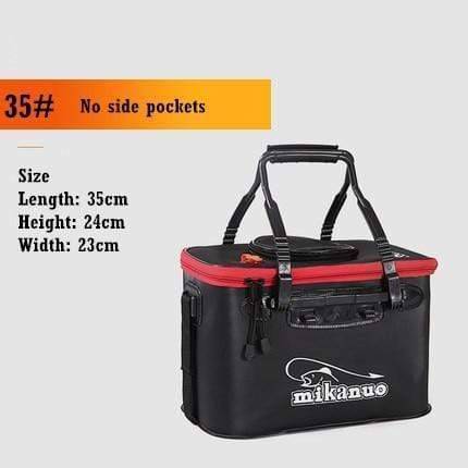 Portable EVA Fishing Bucket with Gear Pockets - product view 5