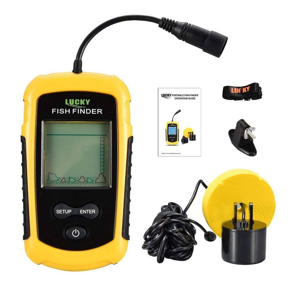 Portable Sonar Fish Finder with Backlit Display - product view 2