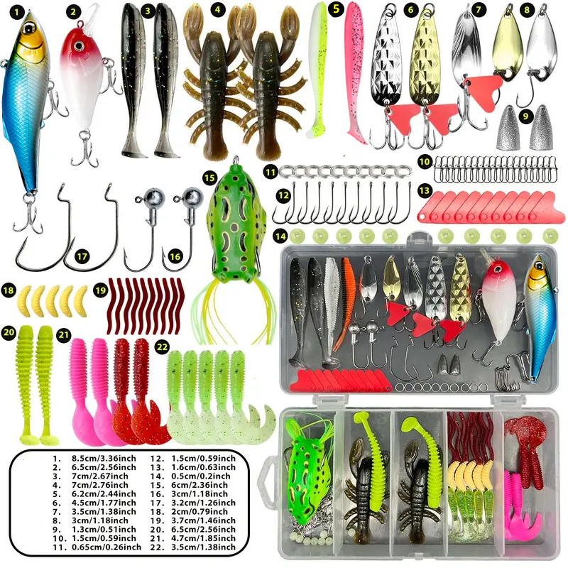 Multi-Piece Predator Fishing Lure Kit - product view 9