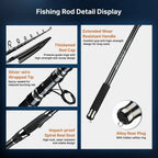 Long-Reach Telescopic Carbon Spinning Rod - product view 10