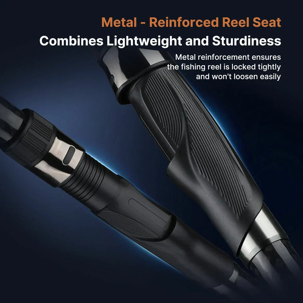 Long-Reach Telescopic Carbon Spinning Rod - product view 11
