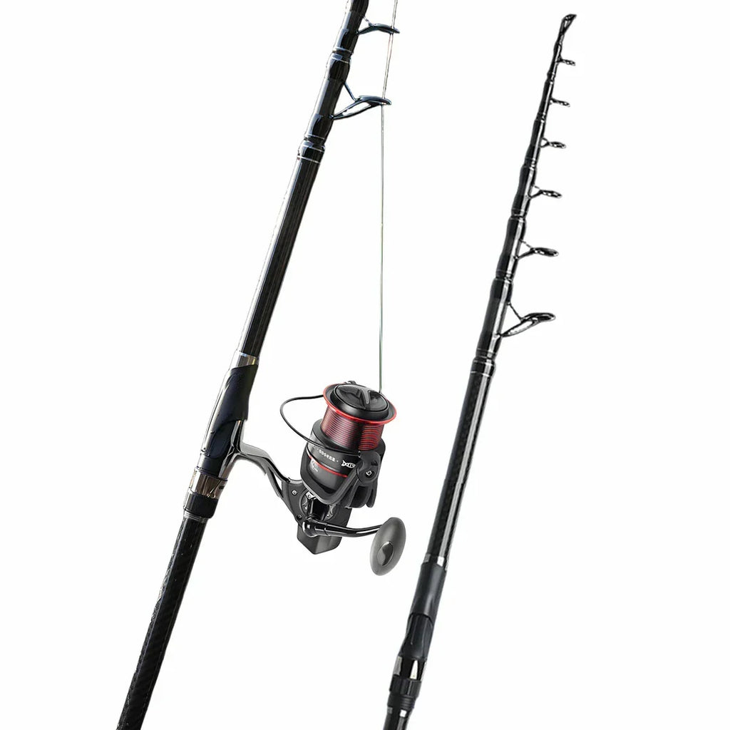 Long-Reach Telescopic Carbon Spinning Rod - product view 13