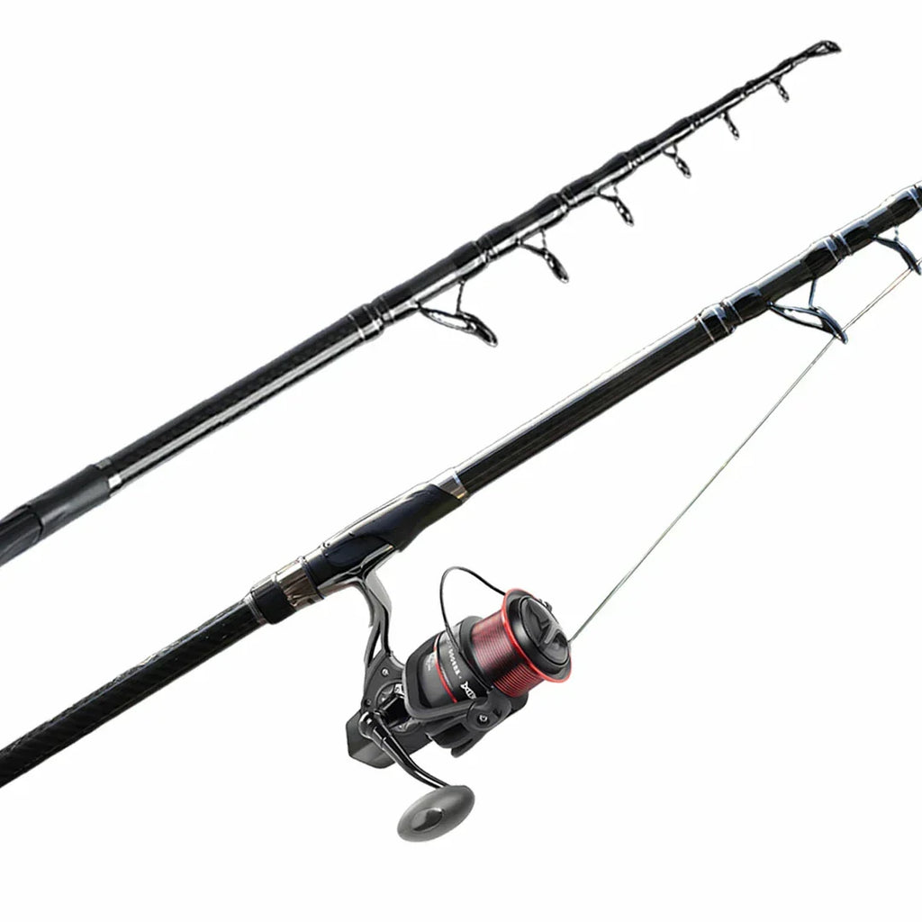 Long-Reach Telescopic Carbon Spinning Rod - product view 14