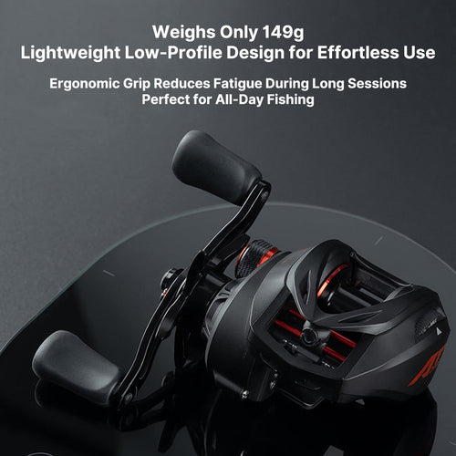 149g Baitcasting Reel with Magnetic Brakes - product view 2