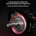 149g Baitcasting Reel with Magnetic Brakes - product view 3